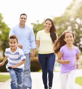 Family of four